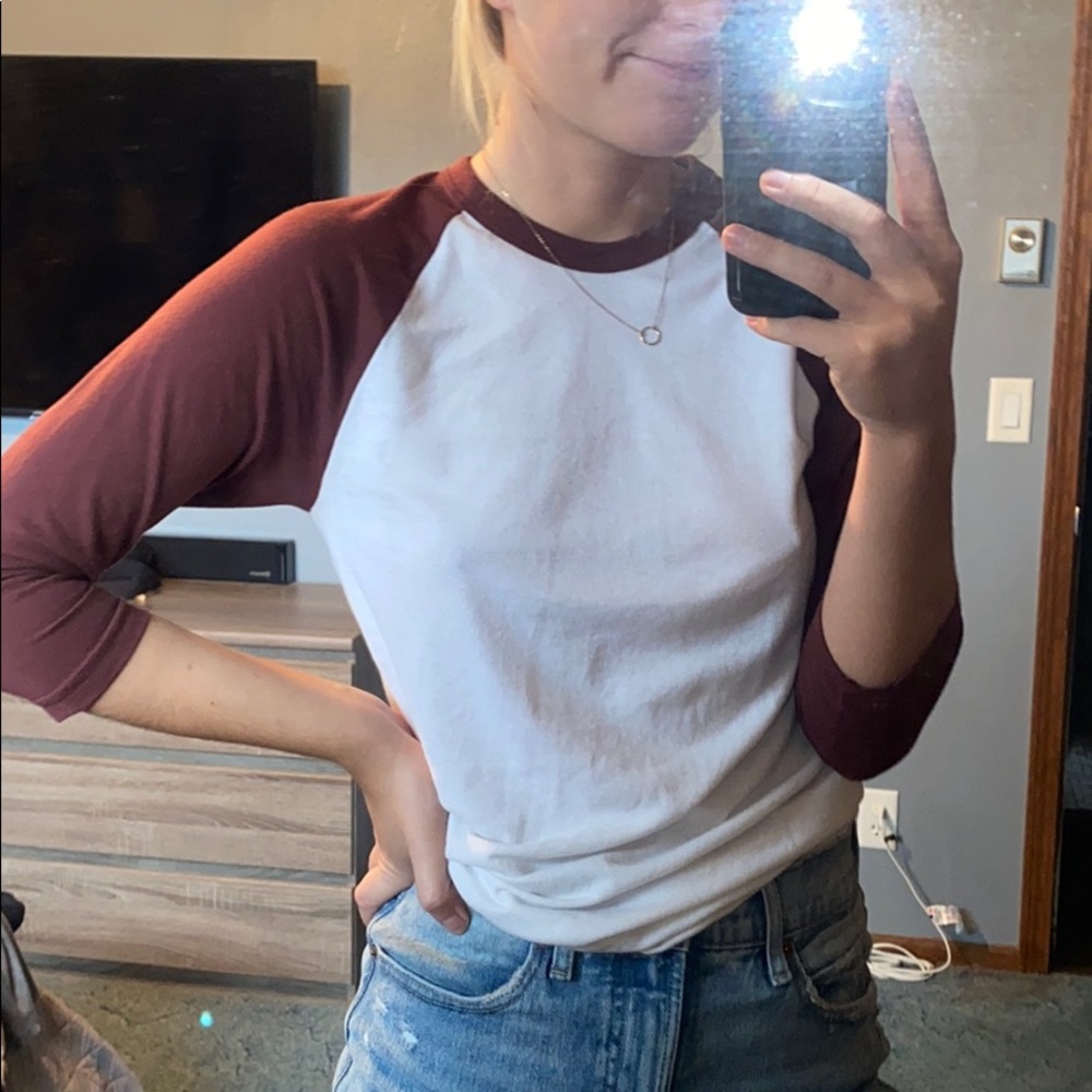 American appeal base ball tee